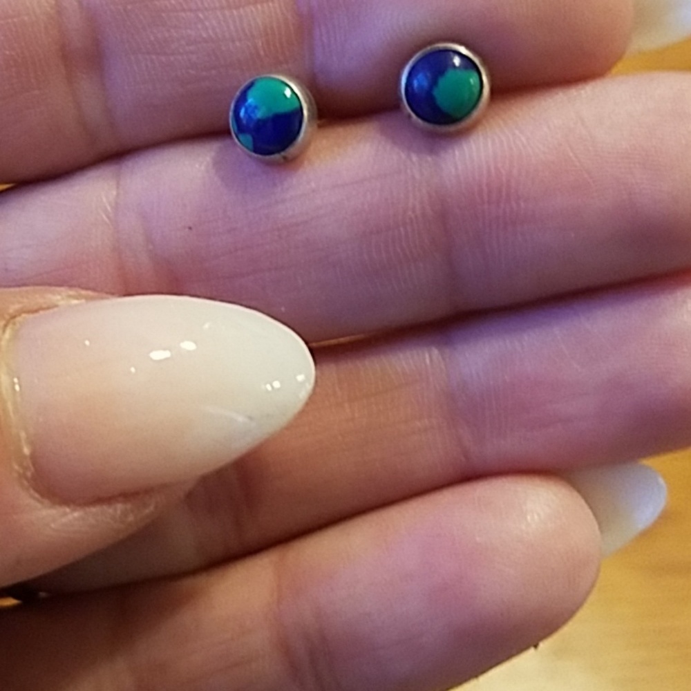Authentic stone/sterling silver